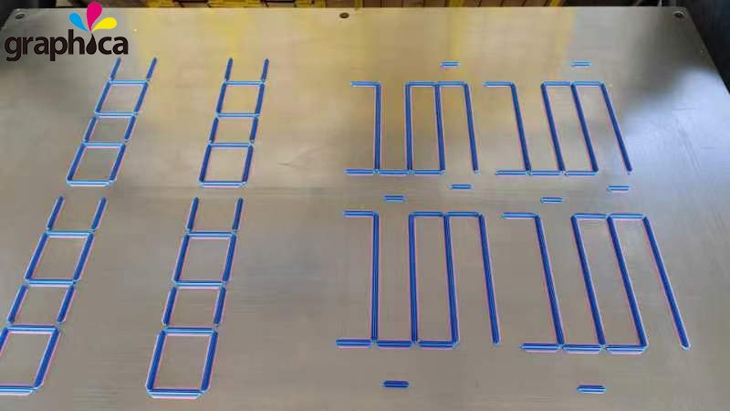 White Locator 2024 Graphic PVC Based Creasing Matrix for Die Cutting Printing Materials