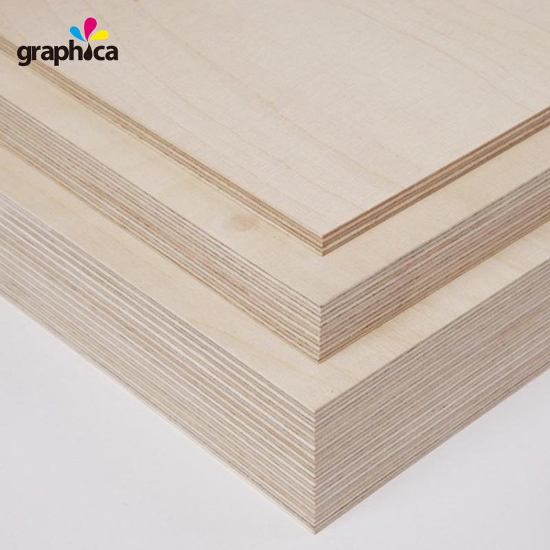 12mm 15mm 18mm Birch Laser Cut Plywood Wood Board for Die Making Face Grade No Decay