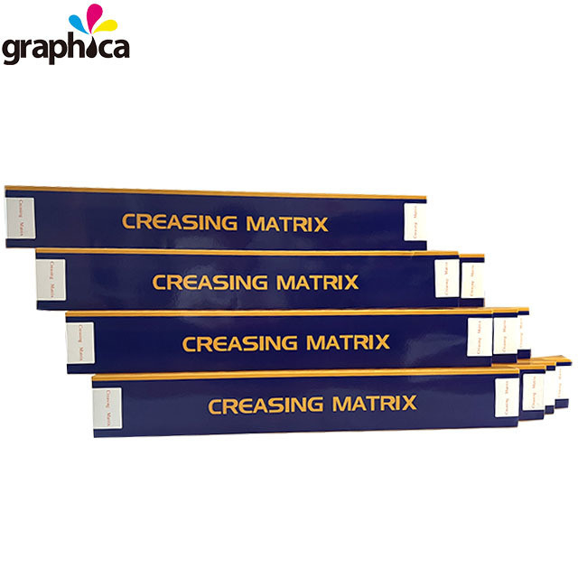 GRB 0.8x 2.7mm Creasing Matrix Die Cutting Machine for Paper Packaging and Printing