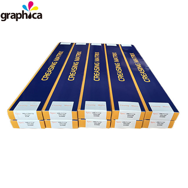 GRB 0.8x 2.7mm Creasing Matrix Die Cutting Machine for Paper Packaging and Printing