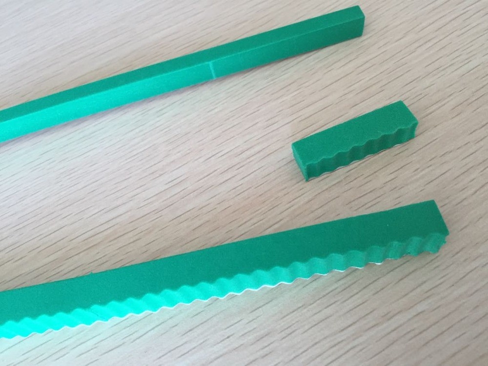 60 Rubber Sheet Die Ejection for Cutting Mold Die-Making and Dimension 8x8x300x380mm