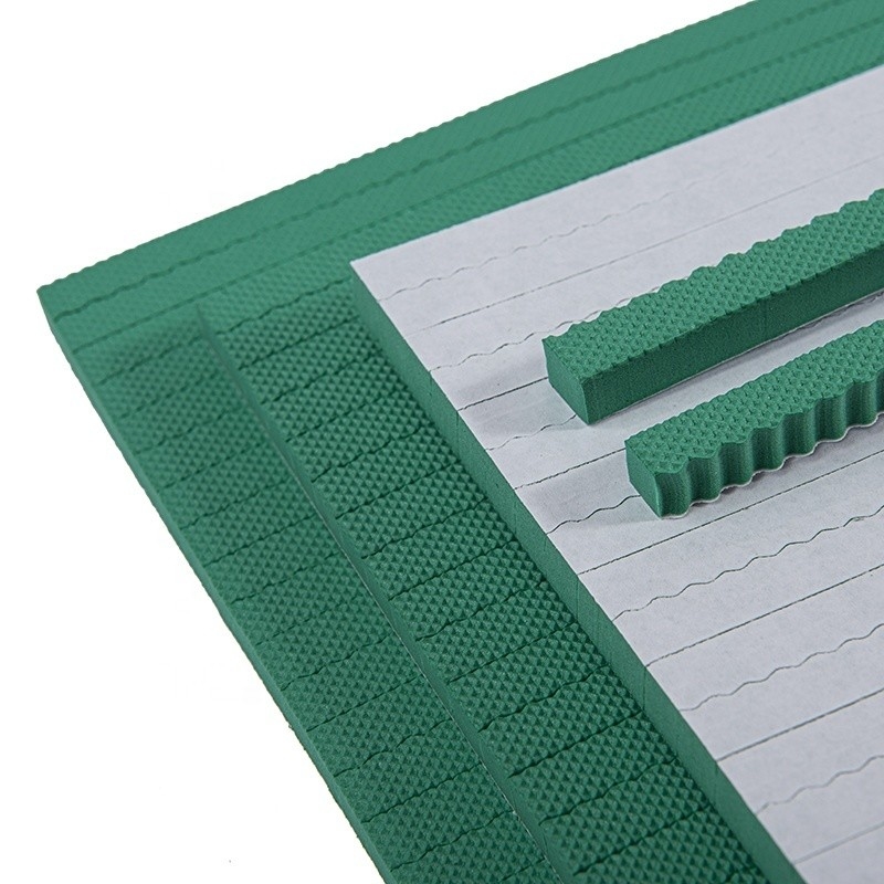 40 Shore A Flexibility Ejection Rubber Sheet in Green for Graphic Beijing 2023 Print