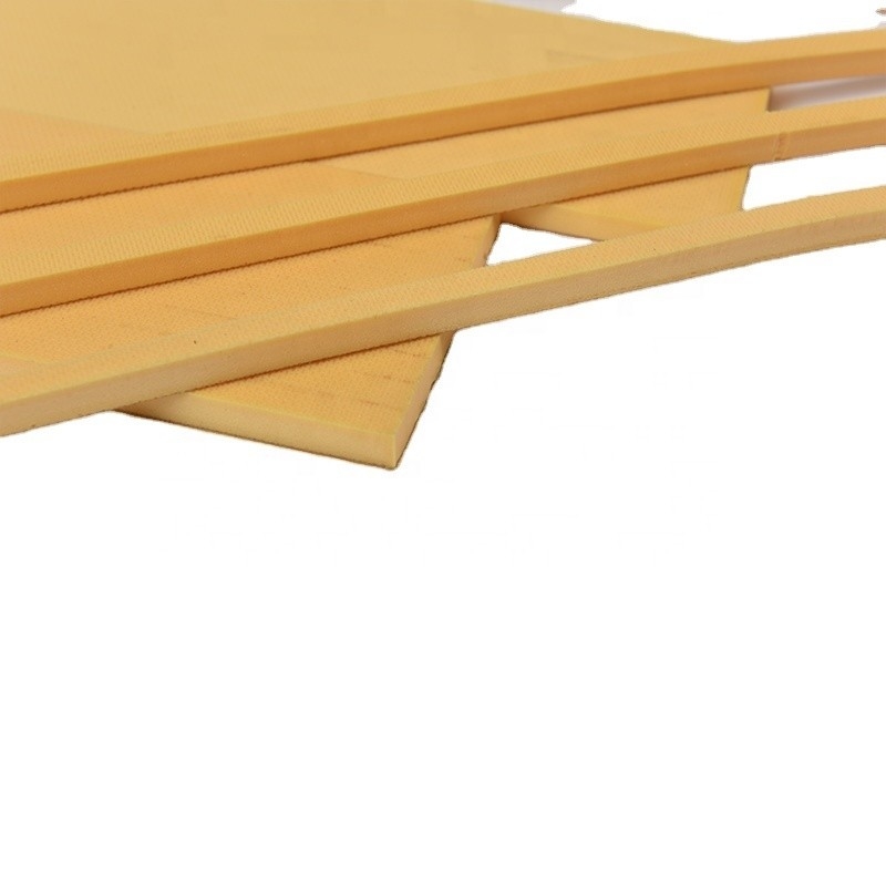 High Elastic Die Cutting Ejection Rubber Sheets in Red for Open Cell Rubber Flat Plywood Steel Rule Die Cutting