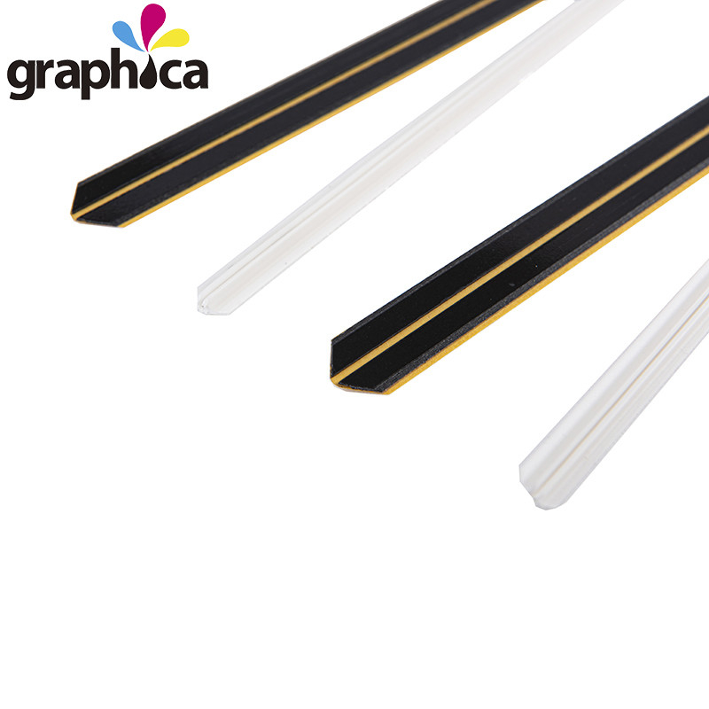 0.4mm Channel Height Black Plastic Crease Matrix Roll and Box for Die Cutter Machine