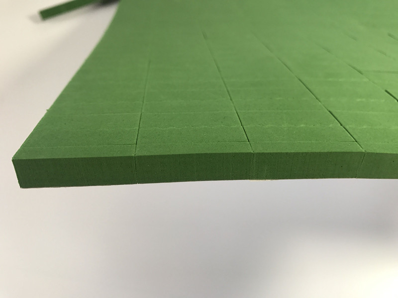 40-45 Degree Shore A Hardness EVA Super March Ejection Rubber for Die Cutting Machine
