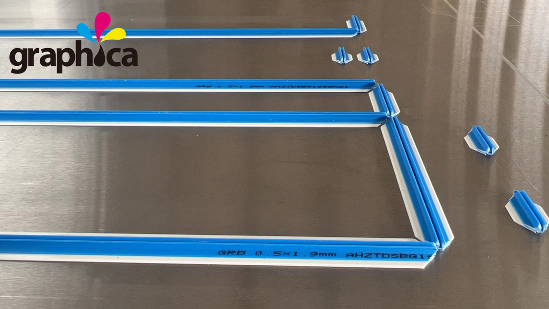 CE Certified GRB 0.3x 1.2mm Adhesive Creasing Matrix for Paper Packaging and Printing