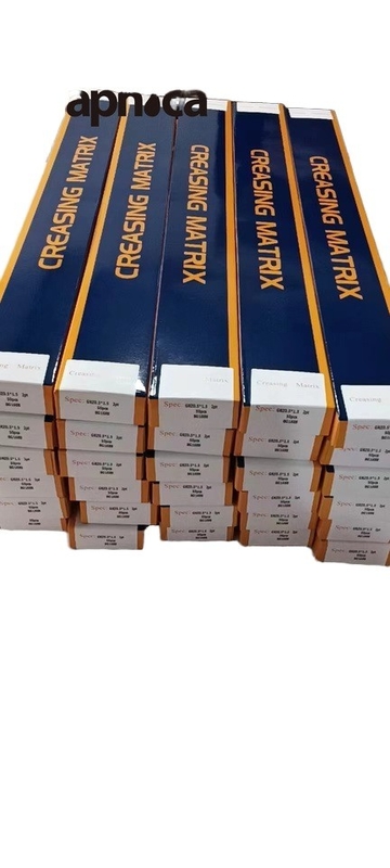 CE Certified GRB 0.3x 1.2mm Adhesive Creasing Matrix for Paper Packaging and Printing