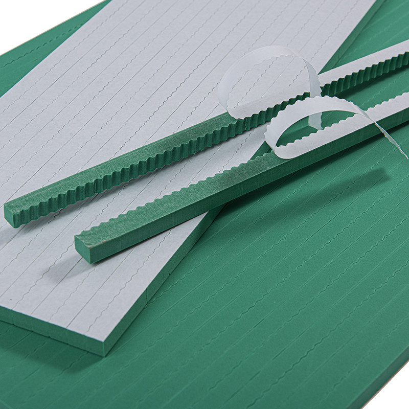 40-45 Degree Shore A Hardness EVA Rubber Sheet in Green Color for Flat Die Cutting