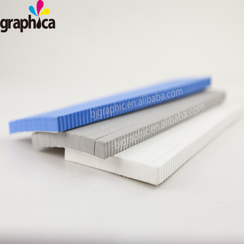 Die Cutting Machine High Elastic Green Adhesive Ejection Rubber in 8x8x300x380mm Size