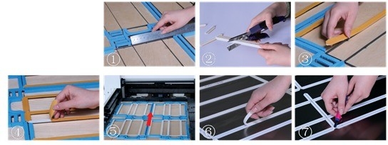 Creasing Matrix Bulk Die Cutting for Cardboard and Corrugated Paper Box Manufacturing