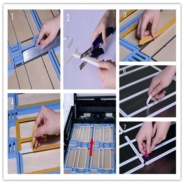 Matrix Creasing Cutter for Food Industrial Super March Designs and 1.5mm Channel Width