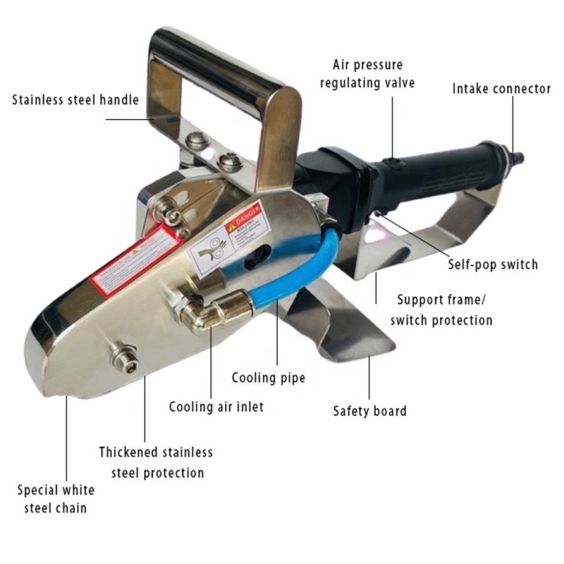 12CFM 0.65-0.8MPa Waste Paper Die Cutting Stripper Machine for Precise Stripping