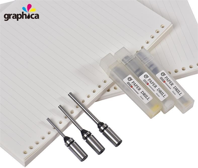High Alloy Tool Steel Paper Drill Bits Set 3.0 mm-13.0 mm for Paper Punching Machine