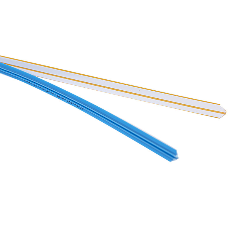 Graphic Blue white yellow Plastic based Creasing Matrix Adhesive Creasing Channel for MQ 1 box