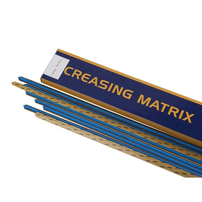 Manual Creasing Matrix Cutter 0.5 x 1.5 mm for Cardboard Imported Finger Tape and Glue