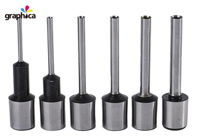 Manual Paper Punching Machine Accessories 3.0-15.0mm Dimensions Paper Drill Bit Sets