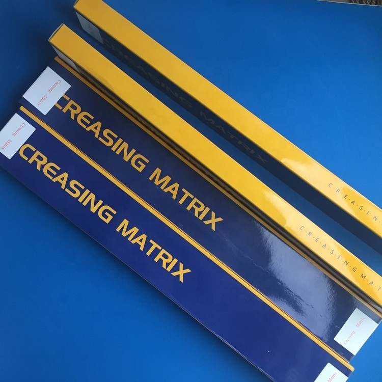 White PVC Creasing Matrix With Imported Finger Tape And Glue For Graphic Beijing 2021