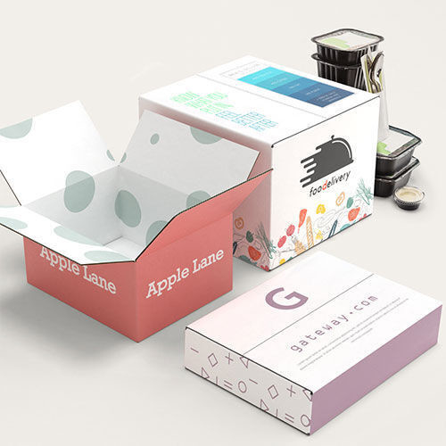 Custom Design Pink Drawer Type Cardboard Paper Packaging Box For Cosmetic Coated Paper