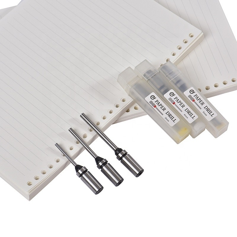 Super Marchb Paper Hole Drill Bit Sharpener Sharp Cutting Edge and Wax Coated Until