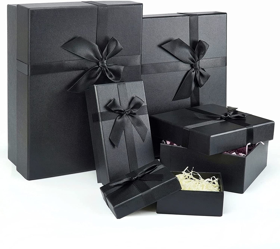 Kraft Paper Core Christmas Eve Apple Packaging Box for Photo Frame Display and Storage