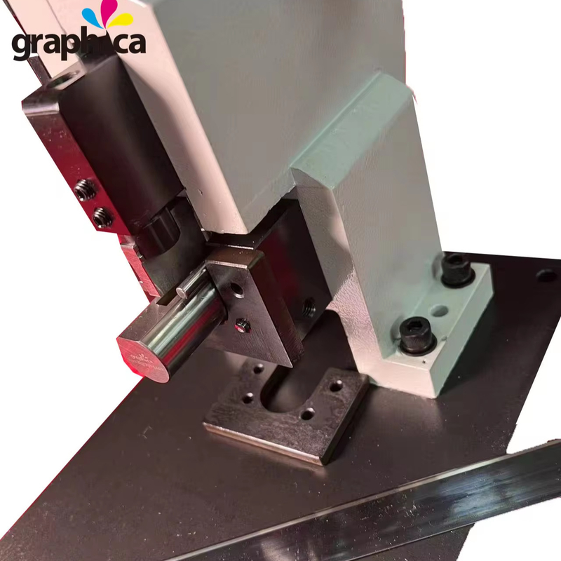 Manual Metal Die Cutting Lipping Notching Machine Tool for 3pt Maximum Rule Thickness