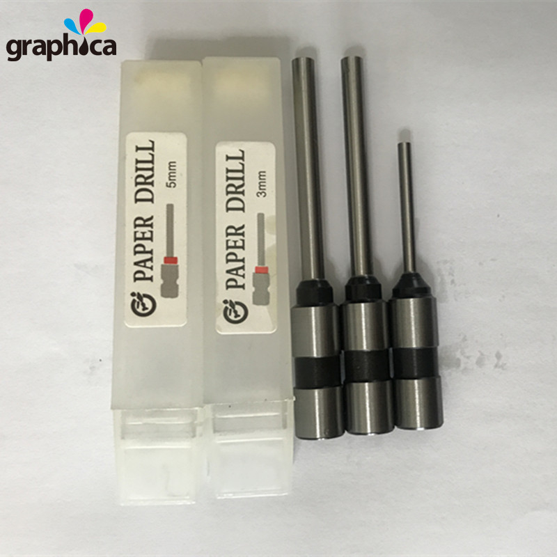 Collar/Holder Length 28.5mm 5mm Paper Drill Bits for Drill Diameter Range 3.0-10.0mm