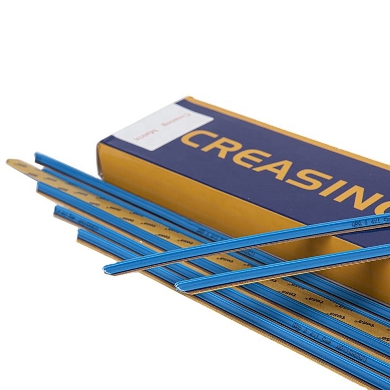 0.5 x 1.5mm Creasing Matrix for Cardboard Box Making CE Certificate 60s Punching Time