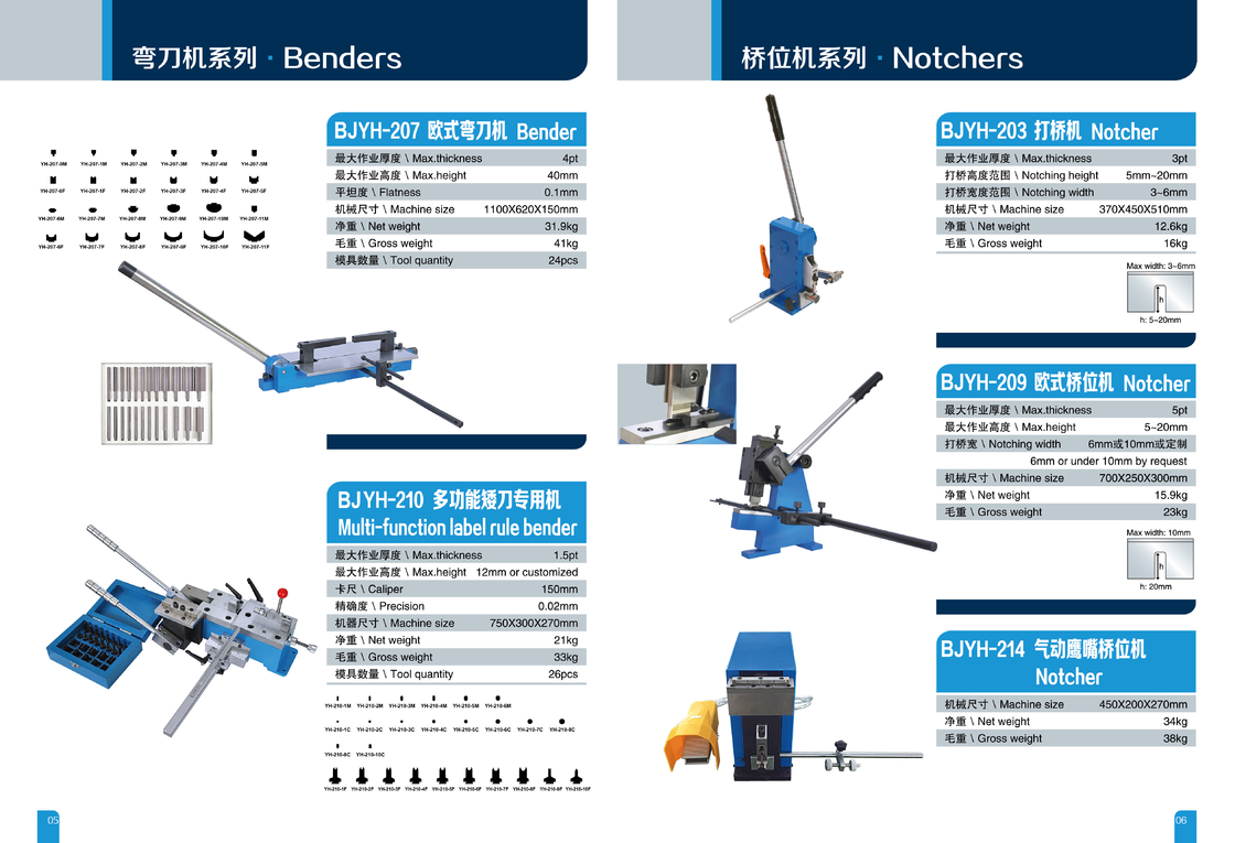 BJYH-211 Die Cutting Creasing Blade And Creasing Matrix Cutter Machine For Packaging