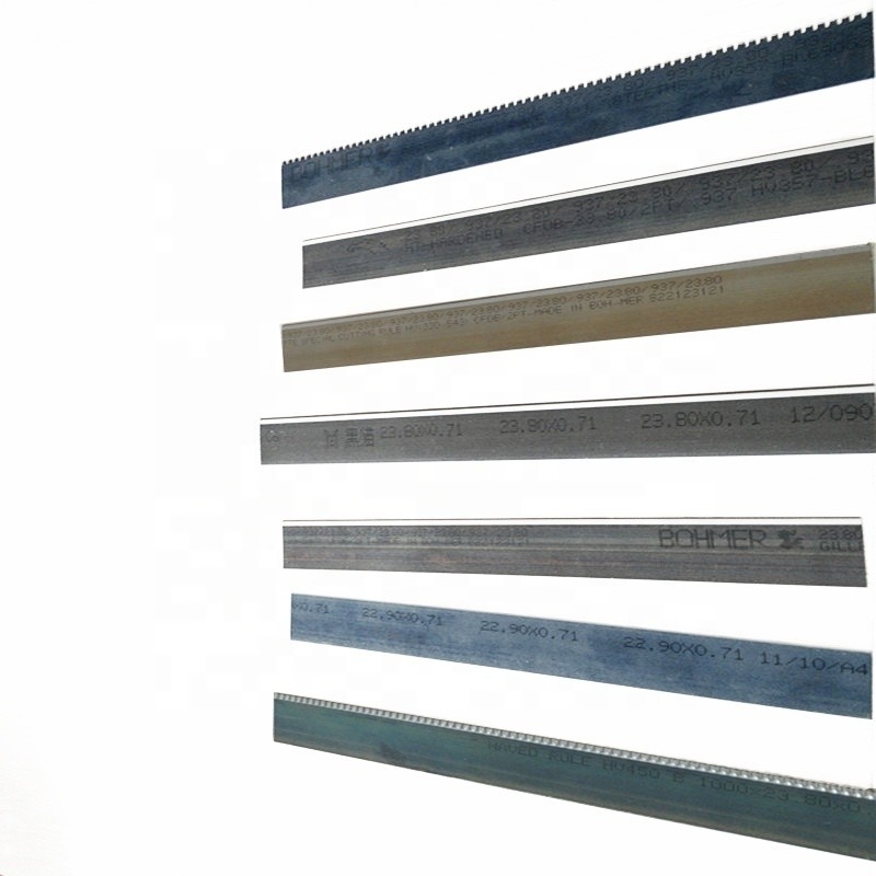 Beijing Graphic 0.71mm 2pt Steel Rule Die Cutter with 2pt/3pt/4pt Thickness Cutting