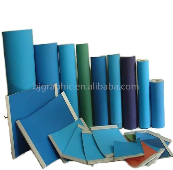 BJ2680 Graphic Offset Printing Blanket Blue Surface Color Tolerance of Level 0.02mm