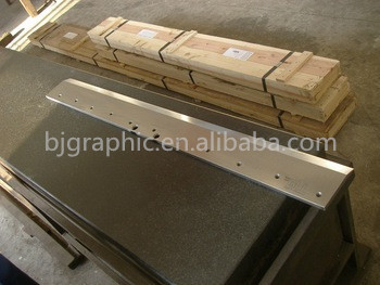 Paper Machinery Parts of Finished Paper Cutting Knives 960*110*11.7mm Weight KG 24