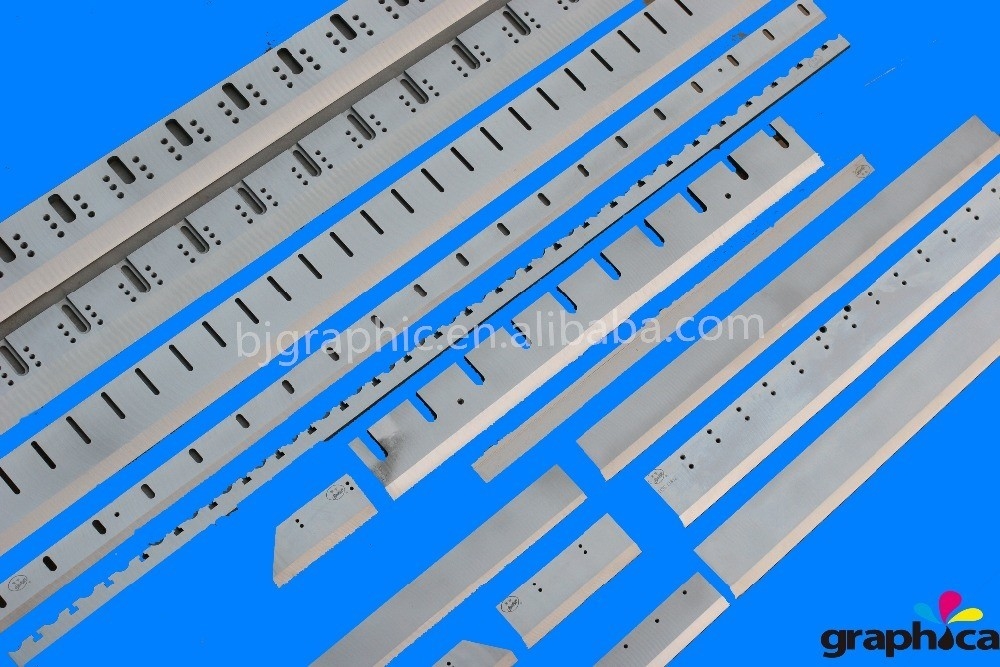 1785*160*13.75mm Polar 155 Standard Steel Paper Cutting Knife with Hole Weight 5KG