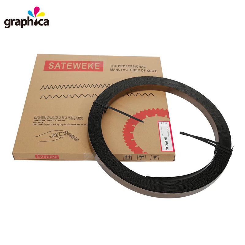 Steel Rotary Curved Die Making Creasing Cutting Rule for Plywood Die CN Steel Types