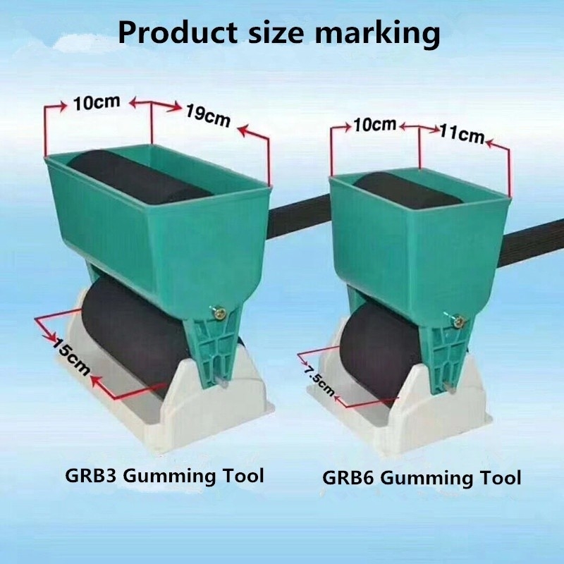 Die Cutting Design Roller Glue Spreader 1 kg Weight 250-300 Square Meter/Hour Glue Area