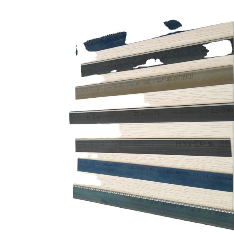 Beijing Graphic 0.71mm 2pt Steel Rule Die Cutter with 2pt/3pt/4pt Thickness Cutting
