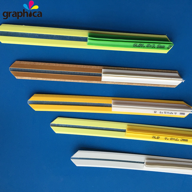 GRB0.6x1.7mmC PVC Creasing Matrix with HS NO. 39169090 1.3kg/Box Manufactured