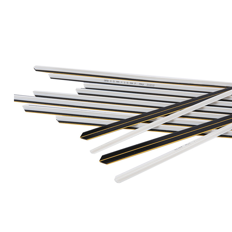 0.5*1.5 mm press board-based creasing matrix for die cutter made of PVC board sheet