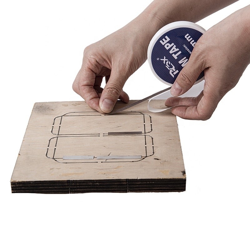 Direct Patching Of Cutting Die Made Easy With Steel Shim Tape 0.07mm 0.1mm Thickness