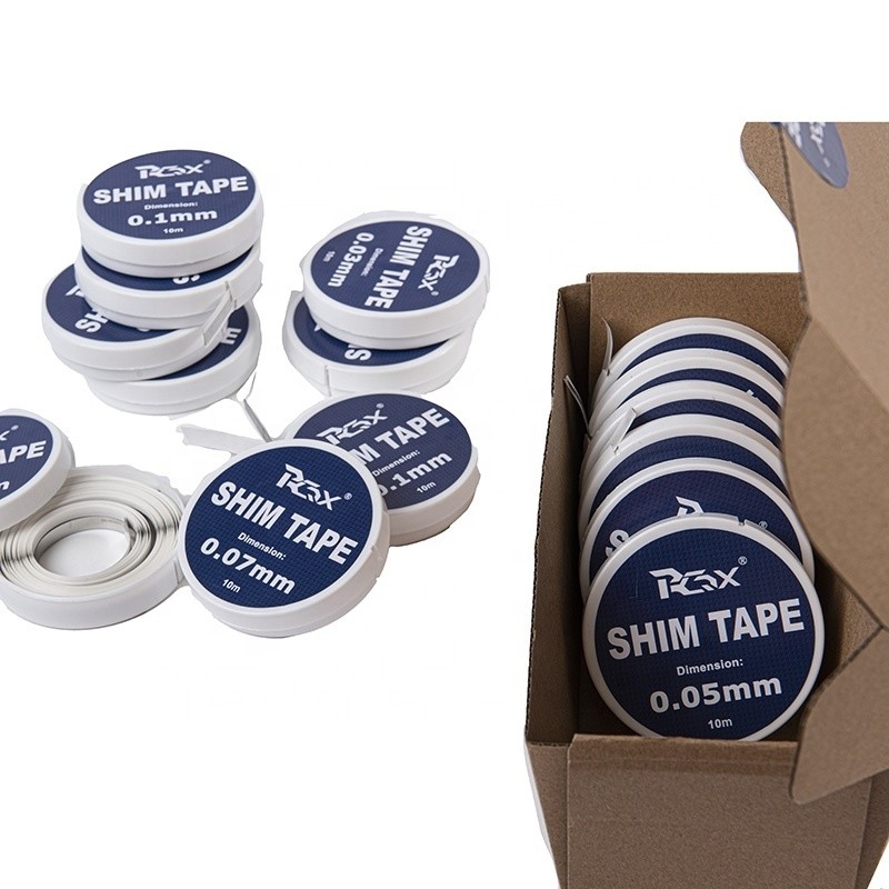 Direct Patching Of Cutting Die Made Easy With Steel Shim Tape 0.07mm 0.1mm Thickness