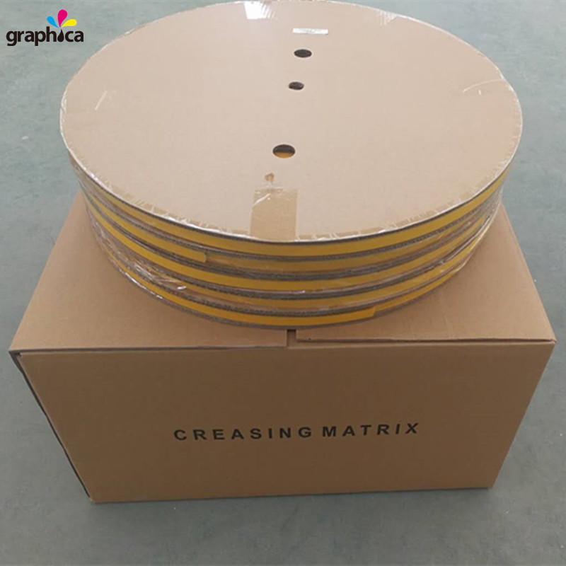0.4mm Channel Height 1.5mm Channel Width Die Cutting Channel Plastic Creasing Matrix in Coil