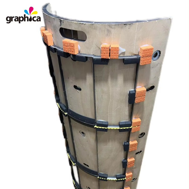 Full Beech Board Rotary Die Mold with 30-43min Cold Press Time and 18mm Thickness
