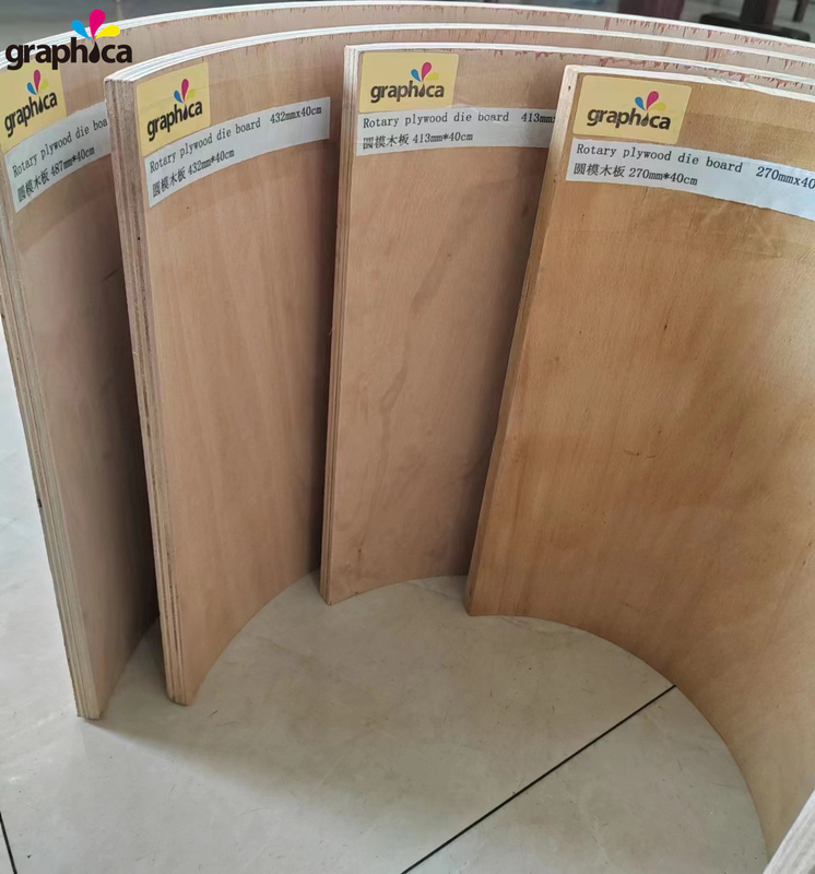 Front Back Birch Must Be 0.7 to 1mm Both Side Rotary Die Board Cutting for Die Making