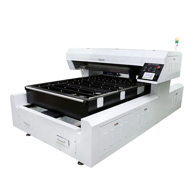 380v Graphic Beijing GIT1218-400W Flat Laser Die Cutting Machine with ≤0.02mm Re-Positioning Precision