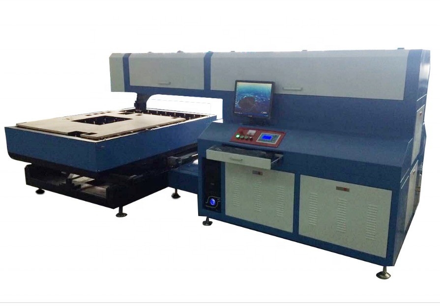 Laser Tube Source Graphic Beijing GIT1218-600W Flat Laser Die Cutting Machine with 1800mm Y-Axis Travel-Length