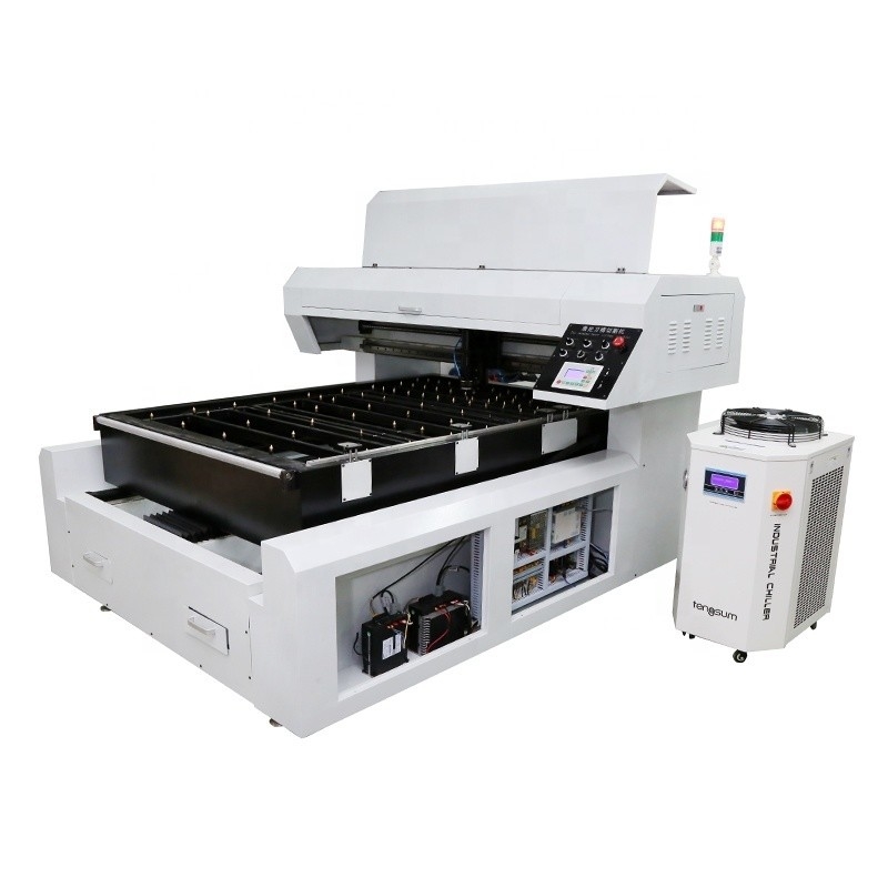 380v Graphic Beijing GIT1218-400W Flat Laser Die Cutting Machine with ≤0.02mm Re-Positioning Precision