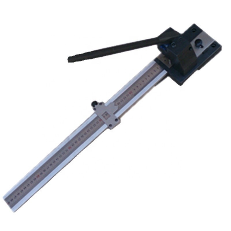 Manually Operated Creasing Matrix Cutter in Green Color 71x20x16cm for Precise Cuts