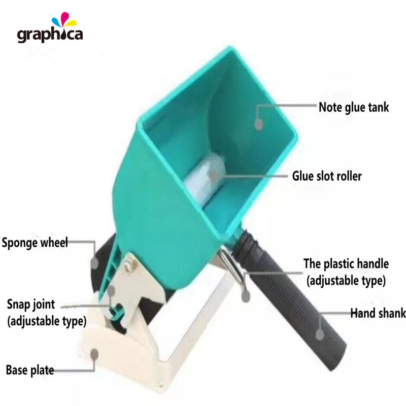 10cm Glue Slot Width Roller Glue Spreader for Graphic Beijing 2024 Customer Requirements